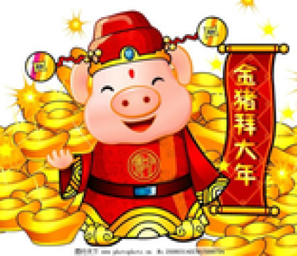 2019　豬年大吉
