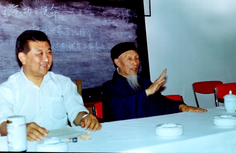 赵老师与崂山匡常修道长